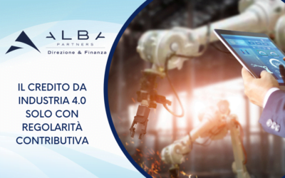 Il credito da industria 4.0 solo con regolarità contributiva